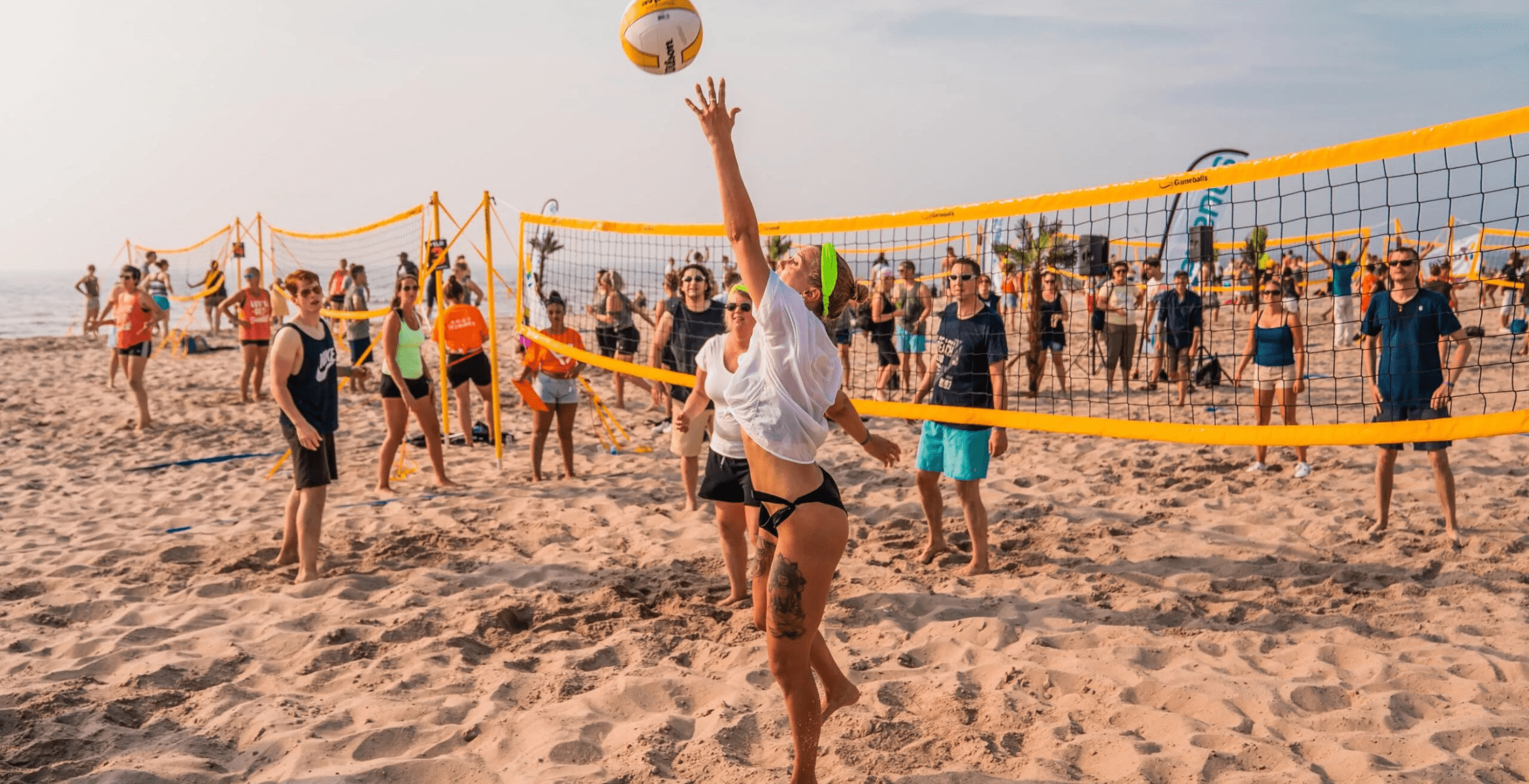 sportief bedrijfsuitje volleybal maastricht